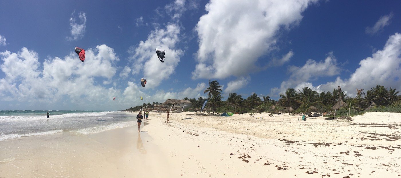   Tulum and El Cuyo Yucatan Kiteboarding Lessons, Hydrofoil Lessons, kitesurfing Lessons, Kitesurf, Kiteboard, Tours, Accommodations Extreme Control Adventure 